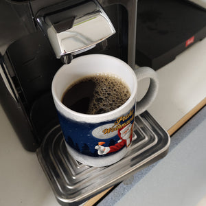 Frohe Weihnachten mit Weihnachtsmann Kaffeebecher