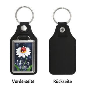 Kleeblatt Glücksbringer Schlüsselanhänger
