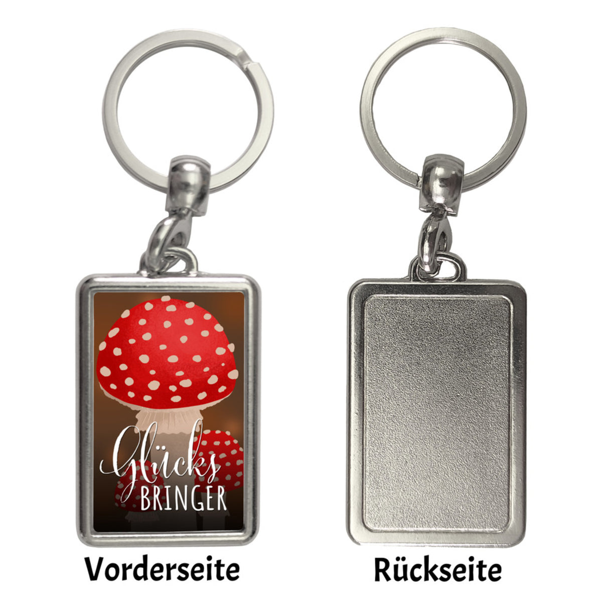 Kleeblatt Glücksbringer Schlüsselanhänger