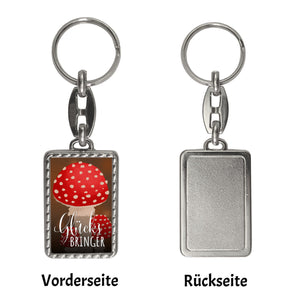 Kleeblatt Glücksbringer Schlüsselanhänger