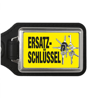 Ersatzschlüssel Schlüsselanhänger mit Schlüsselbund-Motiv