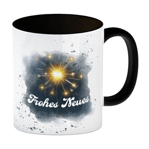 Feuerwerk Frohes Neues Silvester Kaffeebecher