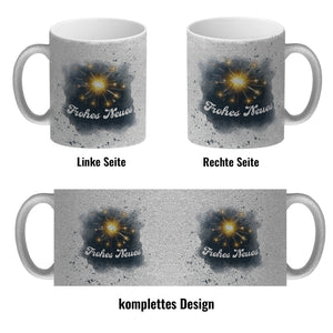 Feuerwerk Frohes Neues Silvester Kaffeebecher