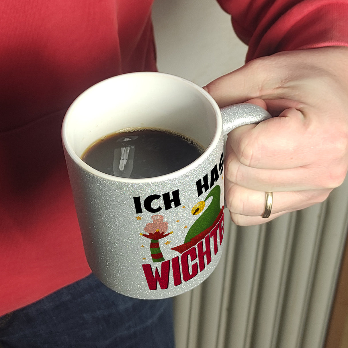Ich hasse Wichteln Kaffeebecher