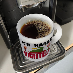 Ich hasse Wichteln Kaffeebecher