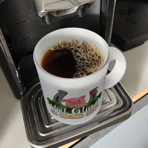 Viel Glück im neuen Jahr Kaffeebecher mit Glücksbringern