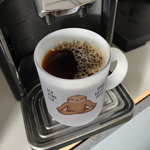 Ich atme ein... und raste aus Faultier Kaffeebecher