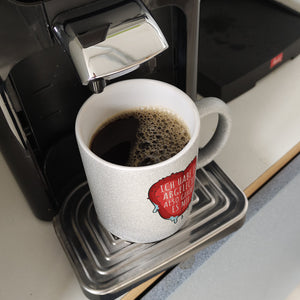 Ich habe es abgeleckt also gehört es mir Kaffeebecher