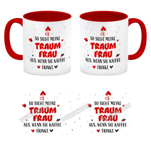 So sieht mein Traummann aus wenn er Kaffee trinkt Kaffeebecher