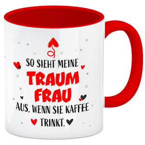 So sieht mein Traummann aus wenn er Kaffee trinkt Kaffeebecher