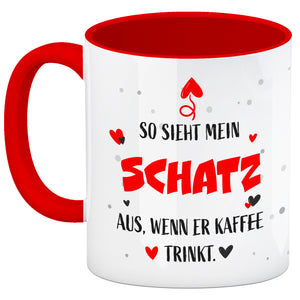 So sieht mein Traummann aus wenn er Kaffee trinkt Kaffeebecher