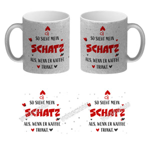 So sieht mein Traummann aus wenn er Kaffee trinkt Kaffeebecher