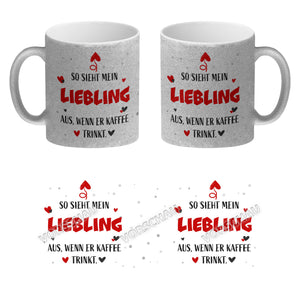 So sieht mein Traummann aus wenn er Kaffee trinkt Kaffeebecher