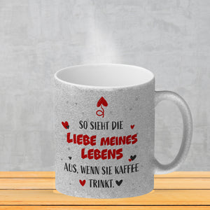 So sieht mein Traummann aus wenn er Kaffee trinkt Kaffeebecher