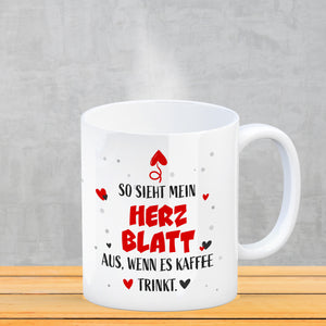 So sieht mein Traummann aus wenn er Kaffee trinkt Kaffeebecher