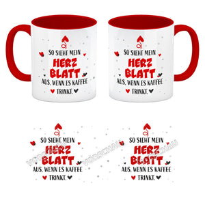 So sieht mein Traummann aus wenn er Kaffee trinkt Kaffeebecher
