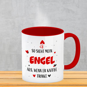 So sieht mein Traummann aus wenn er Kaffee trinkt Kaffeebecher