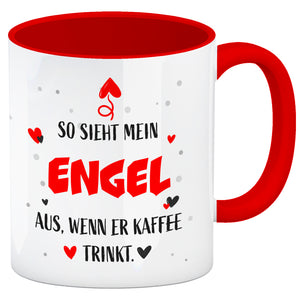 So sieht mein Traummann aus wenn er Kaffee trinkt Kaffeebecher
