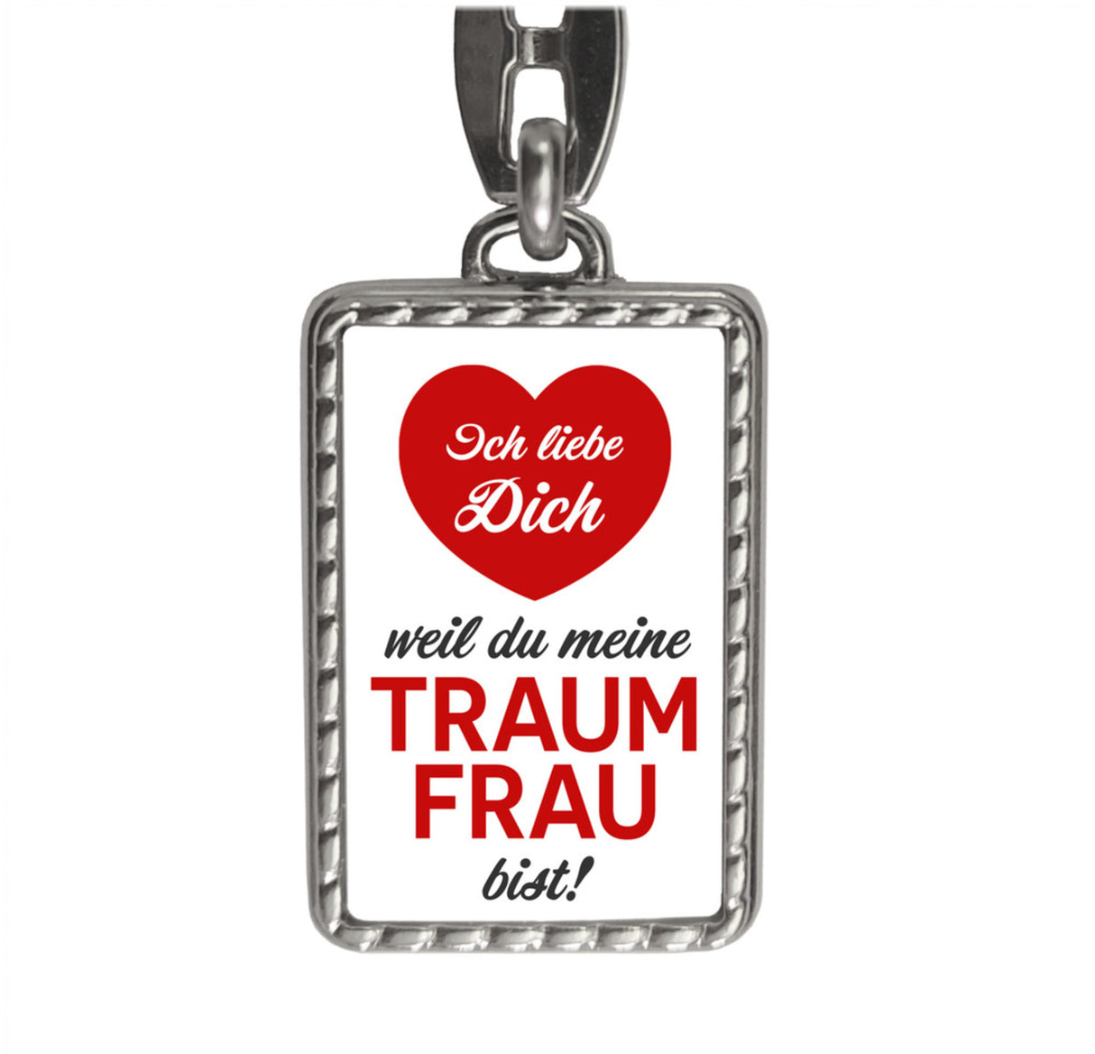 Ich liebe dich weil du mein Traummann bist Schlüsselanhänger