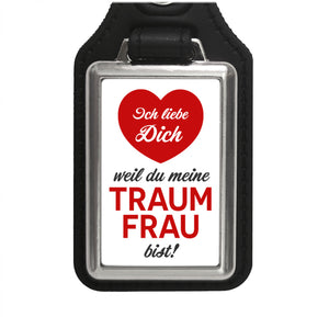 Ich liebe dich weil du mein Traummann bist Schlüsselanhänger