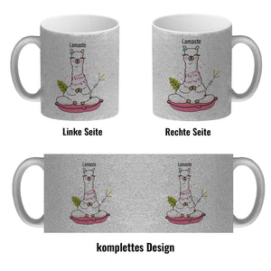 Lamaste Lama-Kaffeebecher mit Alpaka-Motiv