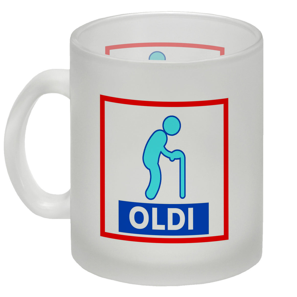 Oldi Discounter Kaffeebecher für Papa