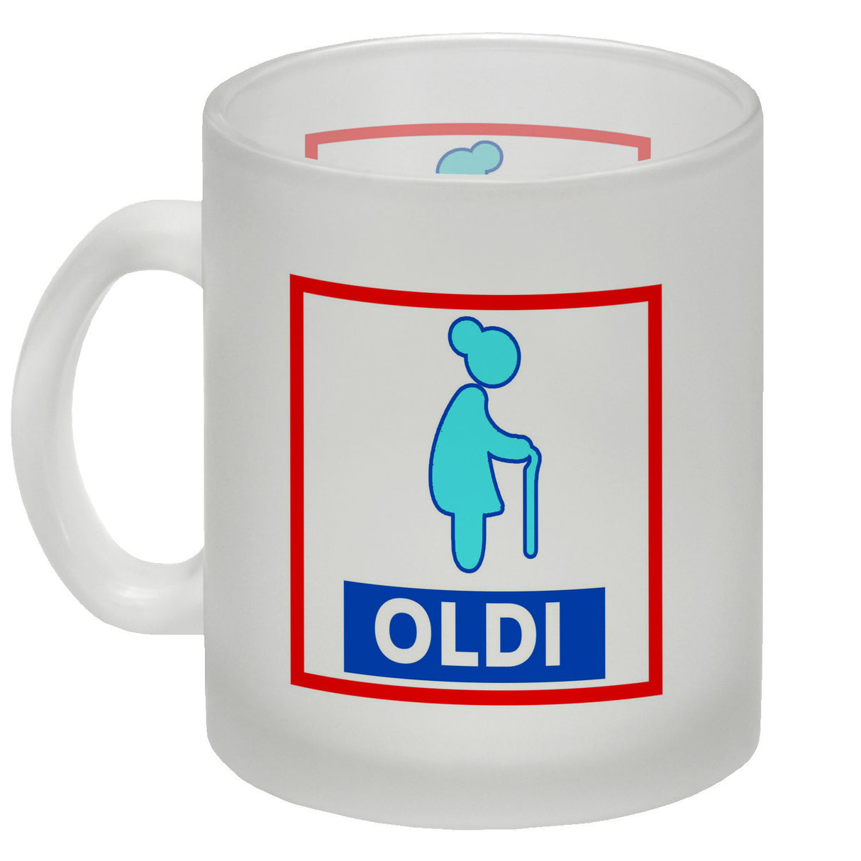 Oldi Discounter Kaffeebecher für Papa