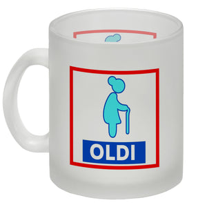 Oldi Discounter Kaffeebecher für Papa