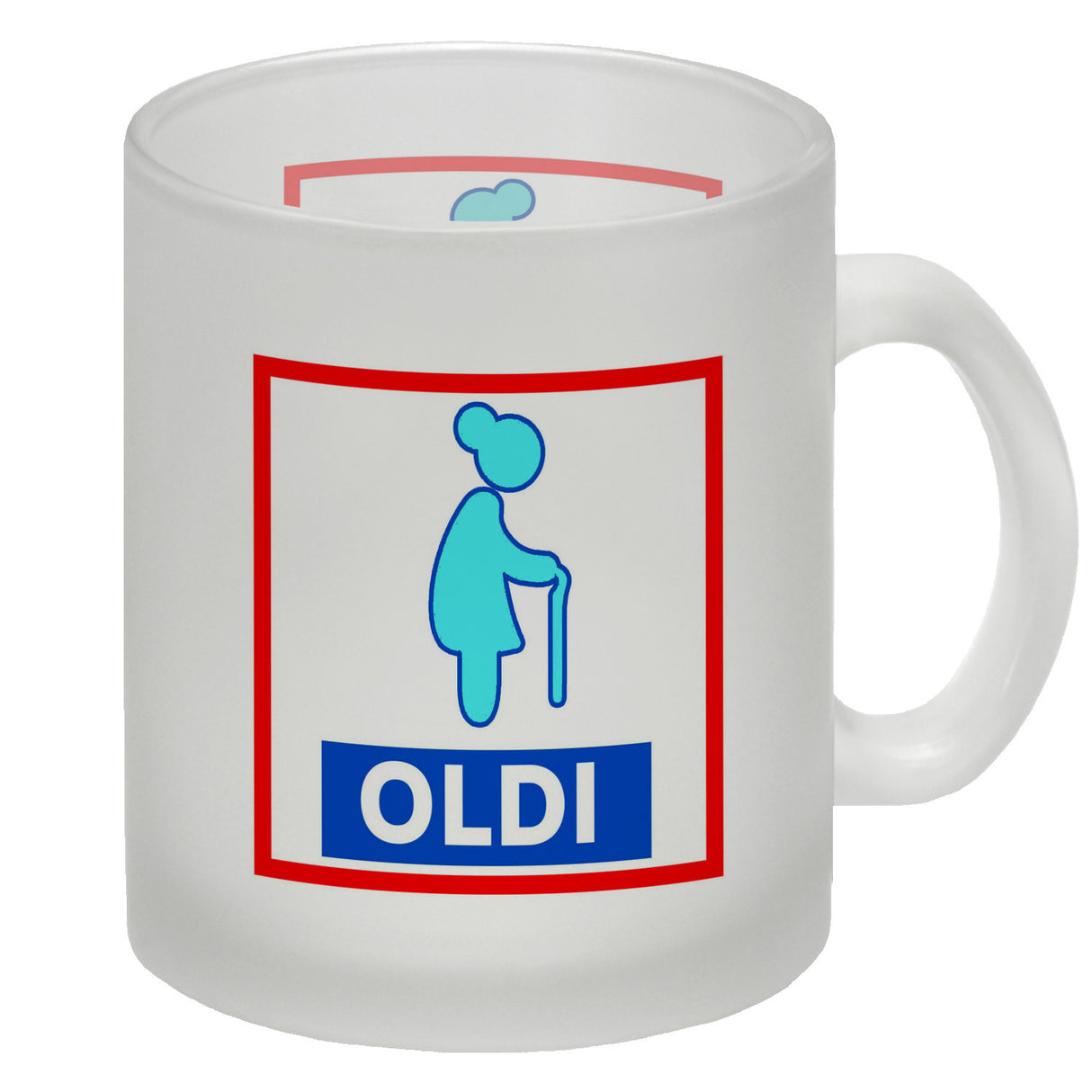 Oldi Discounter Kaffeebecher für Papa