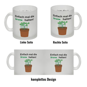 Einfach mal die Kresse halten Kaffeebecher