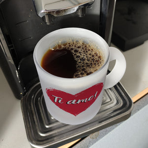 Ti amo! Kaffeebecher mit Herz Motiv