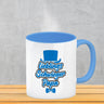 Lieblingsschwiegerpapa Kaffeebecher - Mit Zylinder und Fliege als Geburtstagsgeschenk