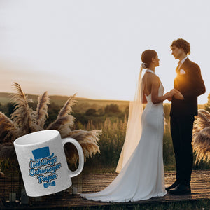 Lieblingsschwiegerpapa Kaffeebecher - Mit Zylinder und Fliege als Geburtstagsgeschenk