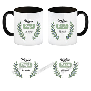 Migliore Mamma del mondo Kaffeebecher mit Olivenzweig
