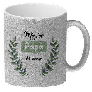 Migliore Mamma del mondo Kaffeebecher mit Olivenzweig