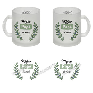 Migliore Mamma del mondo Kaffeebecher mit Olivenzweig