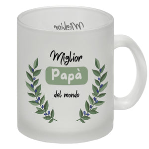 Migliore Mamma del mondo Kaffeebecher mit Olivenzweig