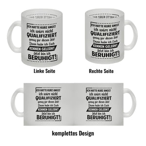 Unqualifizierte Kollegen Kaffeebecher