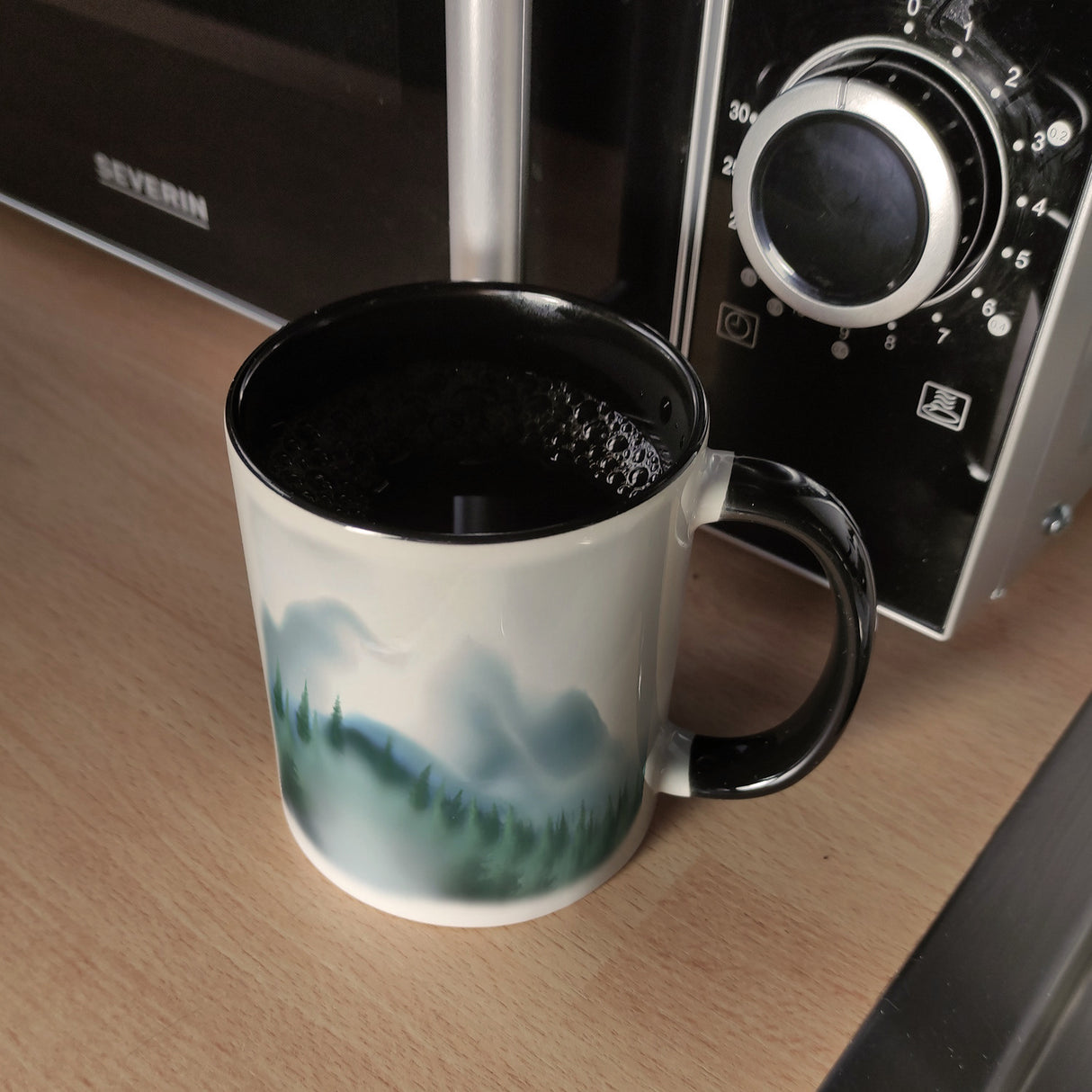 Wolf Kaffeebecher einzigartig für Wolf- und Naturliebhaber