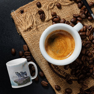 Wolf Kaffeebecher einzigartig für Wolf- und Naturliebhaber