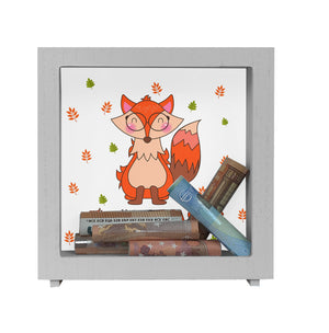 Fuchs Spardose mit Spruch Fox Bank
