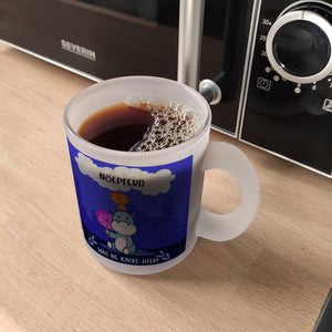 Nilpferd Kaffeebecher mit Spruch Nölpferd Was ne Kacke hier!