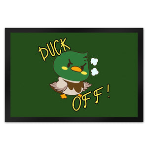 Enten Fußmatte in 35x50 cm mit Spruch DUCK OFF!