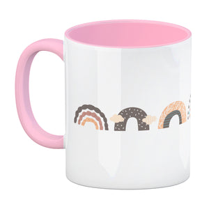 Regenbogen Kaffeebecher