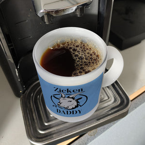 Ziegen Kaffeebecher mit Spruch Zicken DADDY
