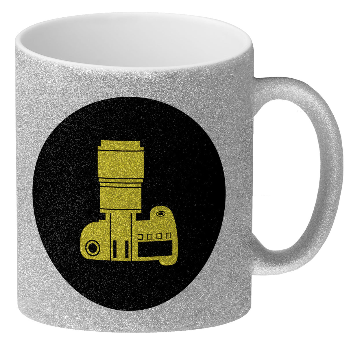 Fotografie Kaffeebecher mit Kamera Motiv