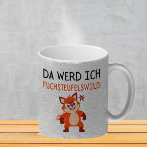 Fuchs Kaffeebecher mit Spruch This makes me fox devils wild