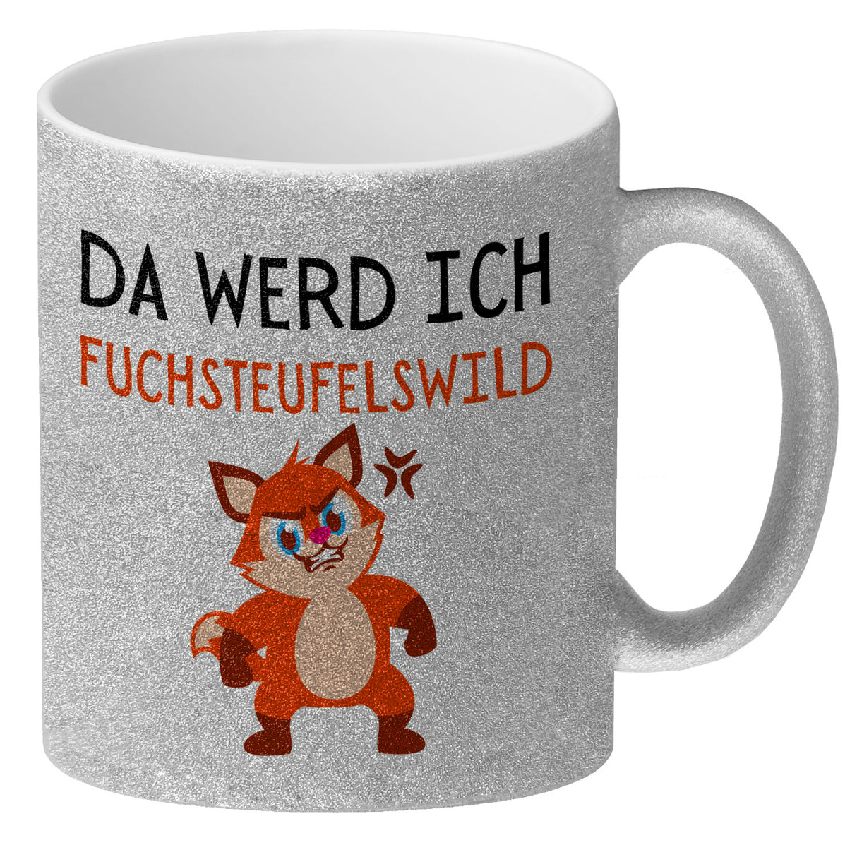 Fuchs Kaffeebecher mit Spruch This makes me fox devils wild
