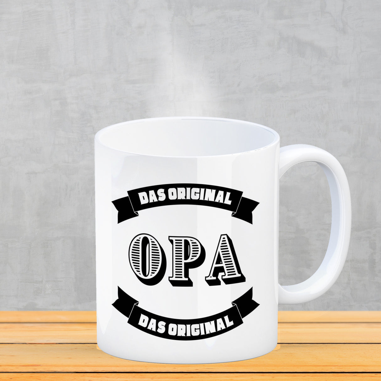 Papa Kaffeebecher mit Spruch Papa Das Original