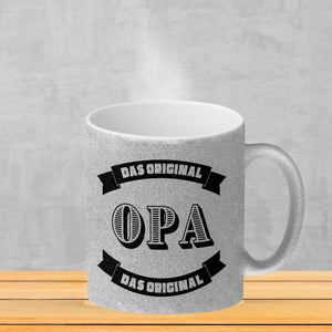 Papa Kaffeebecher mit Spruch Papa Das Original